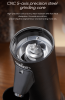 Portable coffee grinder 165W Electric coffee bean grinder 50g compact grinder dump 36 gear adjustable powder injector and antistatic coating