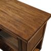 Kadri Kitchen Cart; Distressed Chestnut YF