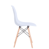 Set of 4 Modern Style Dining Chair, Shell Lounge Plastic Chair for Kitchen, Dining, Bedroom